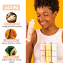 Routine capillaire pour cheveux frisés Beauté Insolente, ensemble de produits dédiés à nourrir, hydrater et définir les boucles, tout en réduisant les frisottis et en apportant de la brillance.