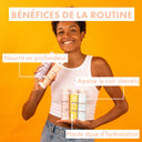 Routine capillaire pour cheveux frisés Beauté Insolente, ensemble de produits dédiés à nourrir, hydrater et définir les boucles, tout en réduisant les frisottis et en apportant de la brillance.