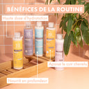 Routine capillaire pour cheveux crépus Beauté Insolente, série de produits spécialement formulés pour nourrir, hydrater et définir les boucles tout en luttant contre la sécheresse et les frisottis.