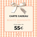 Carte Cadeau  Beauté-insolente 20€ à 300€