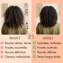 ROUTINE CHEVEUX FRISES