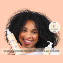 Beauté insolente Gelée capillaire 250ml - gelée sans rinçage gaine la fibre capillaire tout en conservant l'hydratation au cœur du cheveu.
