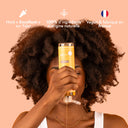 Huile nutritive pour cheveux texturés Beauté Insolente D01, nourrissante et réparatrice pour des cheveux doux, brillants et bien hydratés.