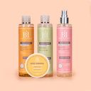 4 soins pour cheveux  locksés beauté insolente Huile nutritive, Shampooing Purifiant , brume parfumée, edge control