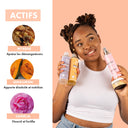 Routine capillaire pour cheveux locks Beauté Insolente, soins nourrissants et hydratants spécialement formulés pour entretenir les locks, maintenir la souplesse et éviter la sécheresse tout en offrant brillance et définition.