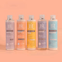 Routine de 5 soins capillaires beauté insolente pour cheveux frisés, shampooing hydratant, lait capillaire, leave in, masque nutrition, définisseur de boucles.