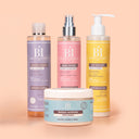 Routine capillaire pour enfants Beauté Insolente, soins doux et nourrissants spécialement conçus pour les cheveux crépus des plus jeunes, pour des cheveux souples et faciles à coiffer.